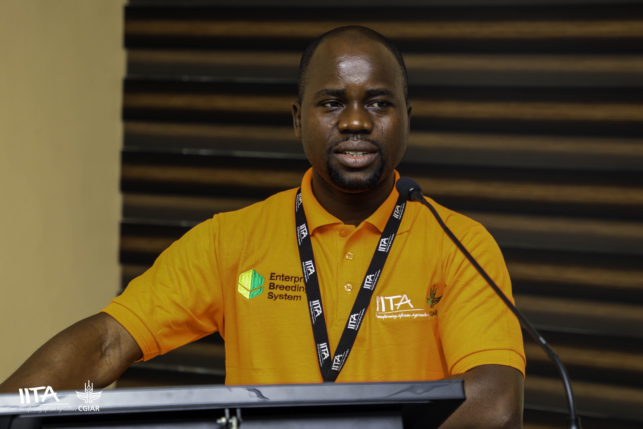 Simon Imoro, IITA Data Manager, Breeding
