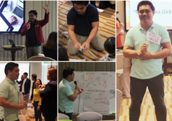 EBS Data managers participate in the training of trainers